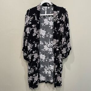 Spiritual Gangster Maya Floral Kimono Top - One Size